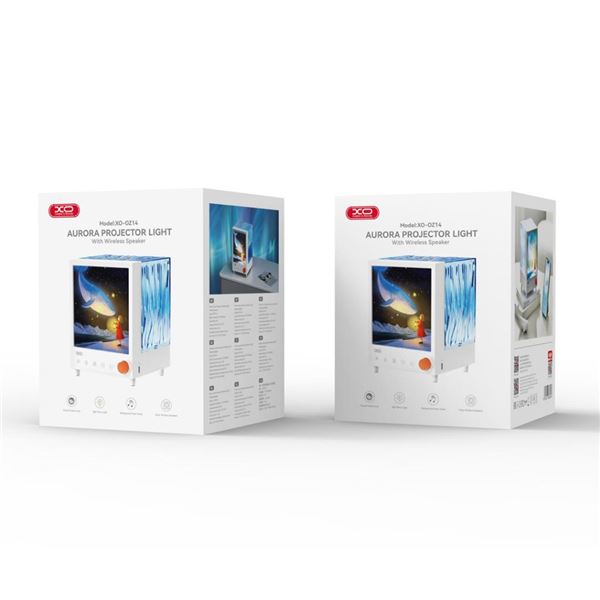 ALTAVOZ BLUETOOTH CON LAMPARA DECORATIVA Y EFECTOS LED XOOZ14 XO