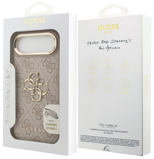 GUESS CARCASA 4G SOPORTE CAMARA IPHONE AIR ROSA