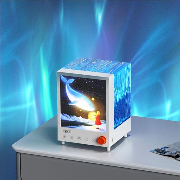 ALTAVOZ BLUETOOTH CON LAMPARA DECORATIVA Y EFECTOS LED XOOZ14 XO