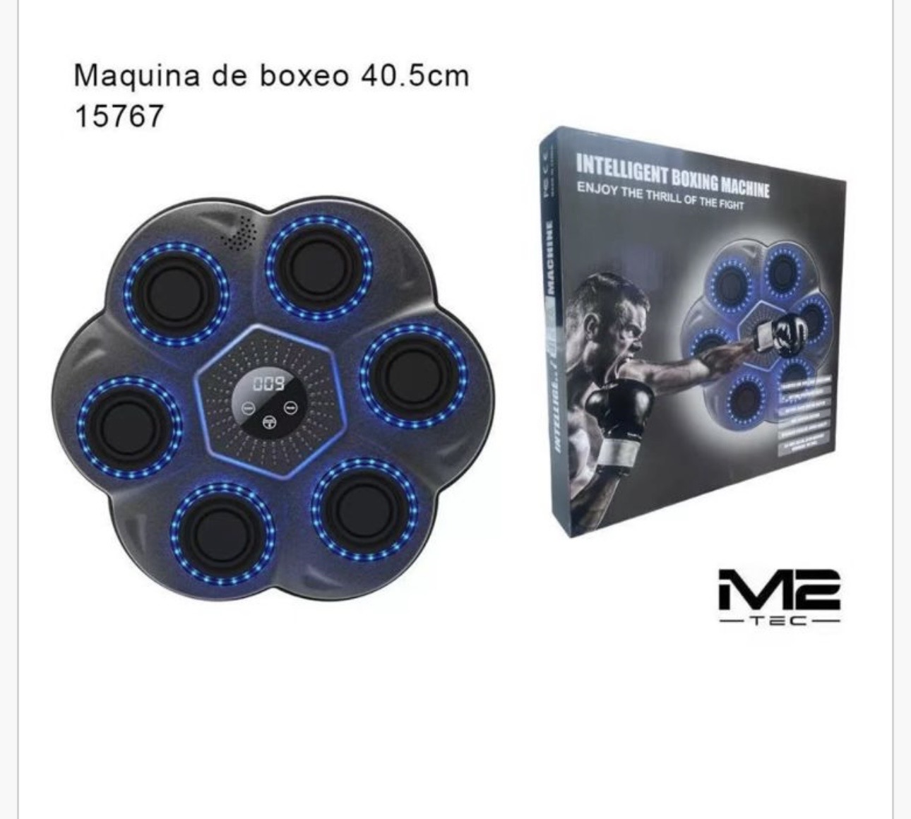 Máquina  de boxeo 6 golpes 