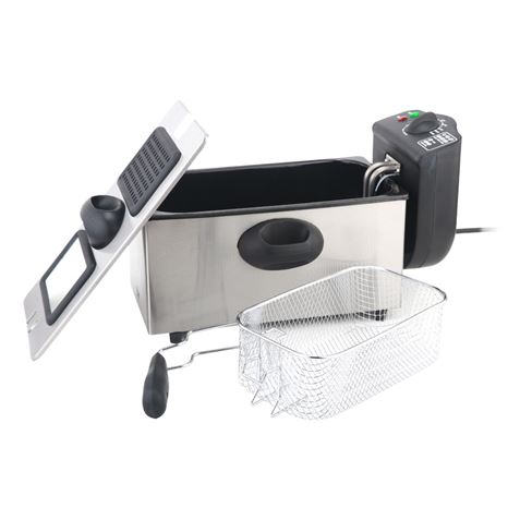 FREIDORA 3 LITROS INOXIDABLE 2000W DESMONTABLE MUVIP