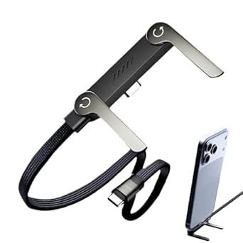 Cable con soporte y Carga Rápida  240w 1,5m 