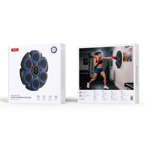MAQUINA DE BOXEO INTELIGENTE CON MUSICA SF02 XO