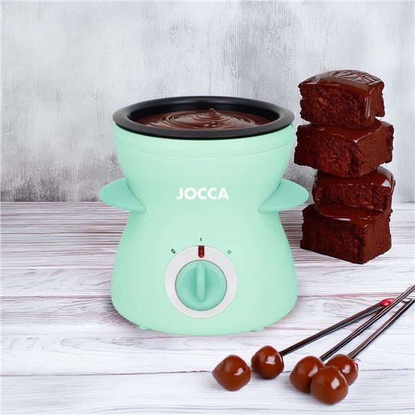 FONDUE DE CHOCOLATE 25W TURQUESA JOCCA
