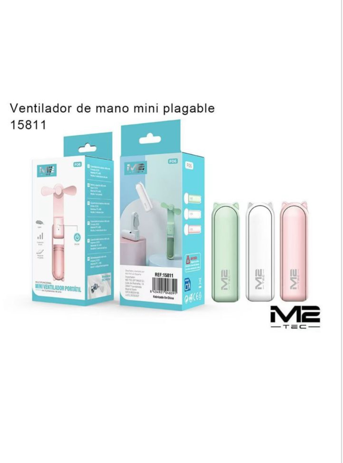 MINI VENTILADOR PORTATIL