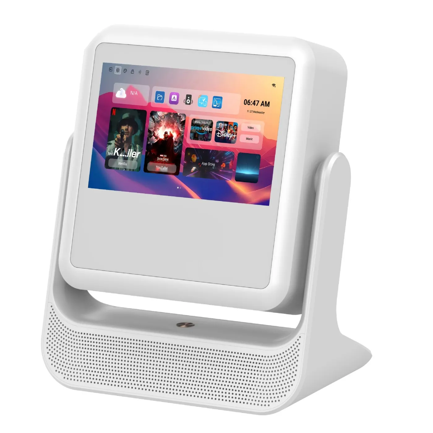 Proyector con pantalla táctil