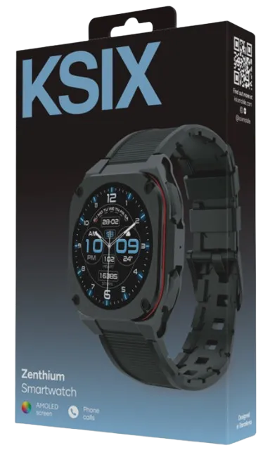 KSIX SMARTWATCH ZENTHIUM NEGRO