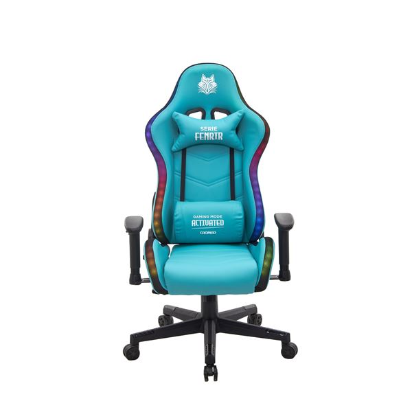SILLA GAMING RGB SERIE FENRIR CROMAD