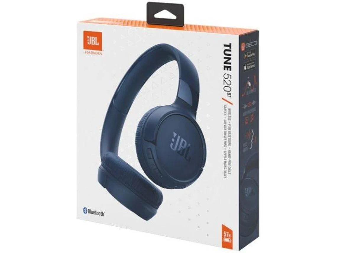 Auriculares Bluetooth JBL TUNE 520 BT