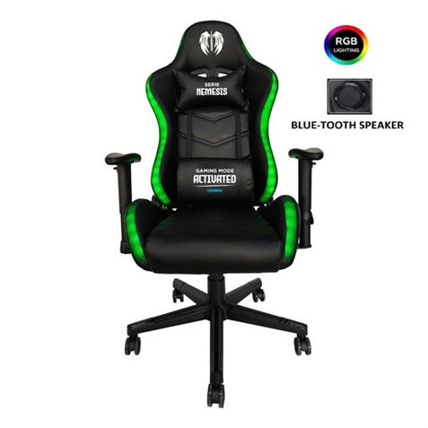 SILLA GAMING RGB + BLUETOOTH NEMESIS CROMAD