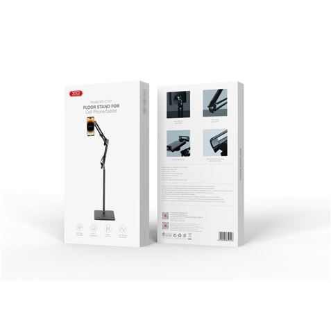 SOPORTE DE SUELO PARA MOVIL Y TABLETS AJUSTABLE C137 XO