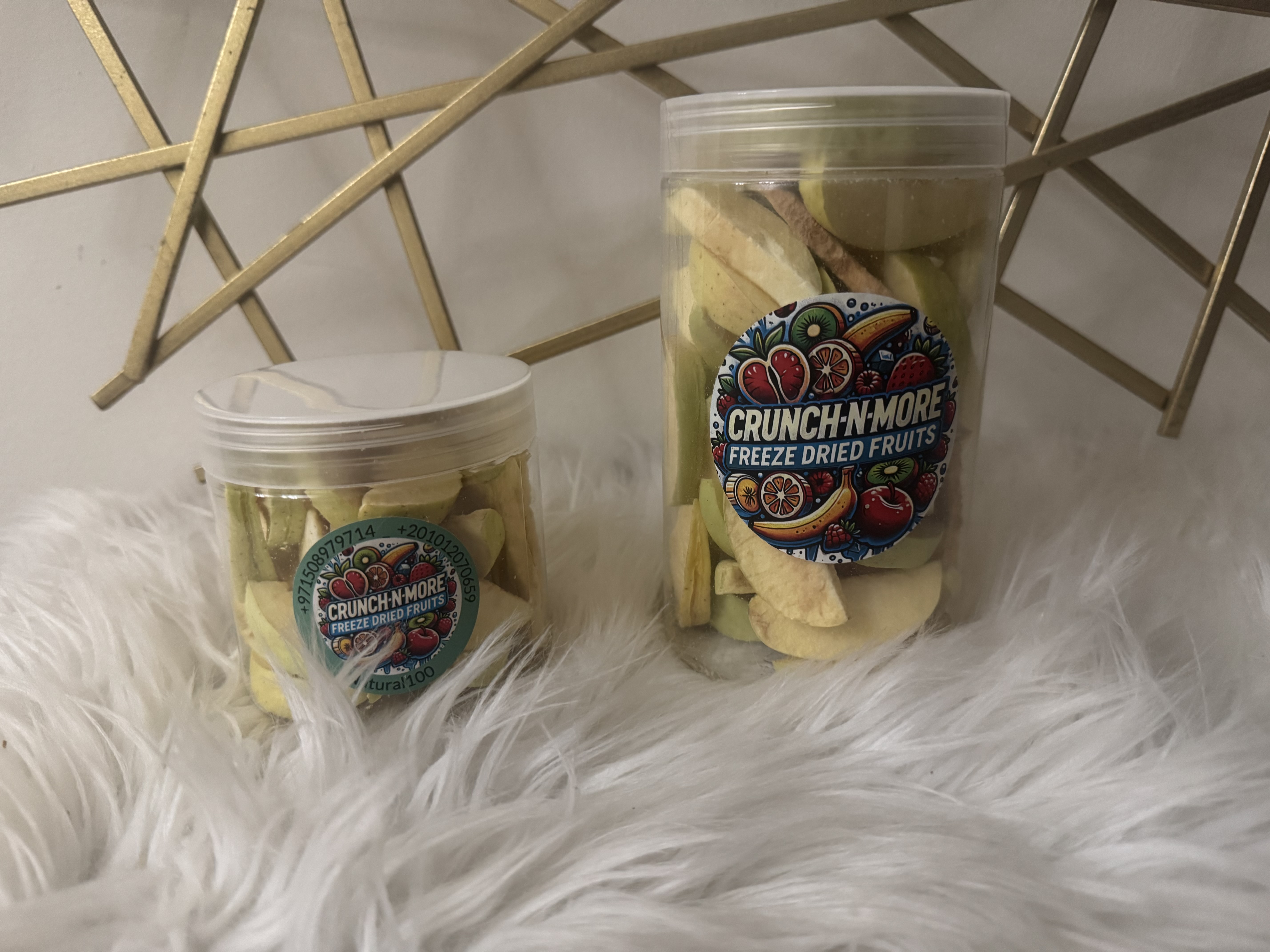 Dried  Spiced Green Apple Slices