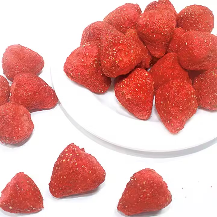Dried Strawberries add sugar
