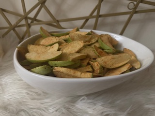 Dried  Spiced Green Apple Slices