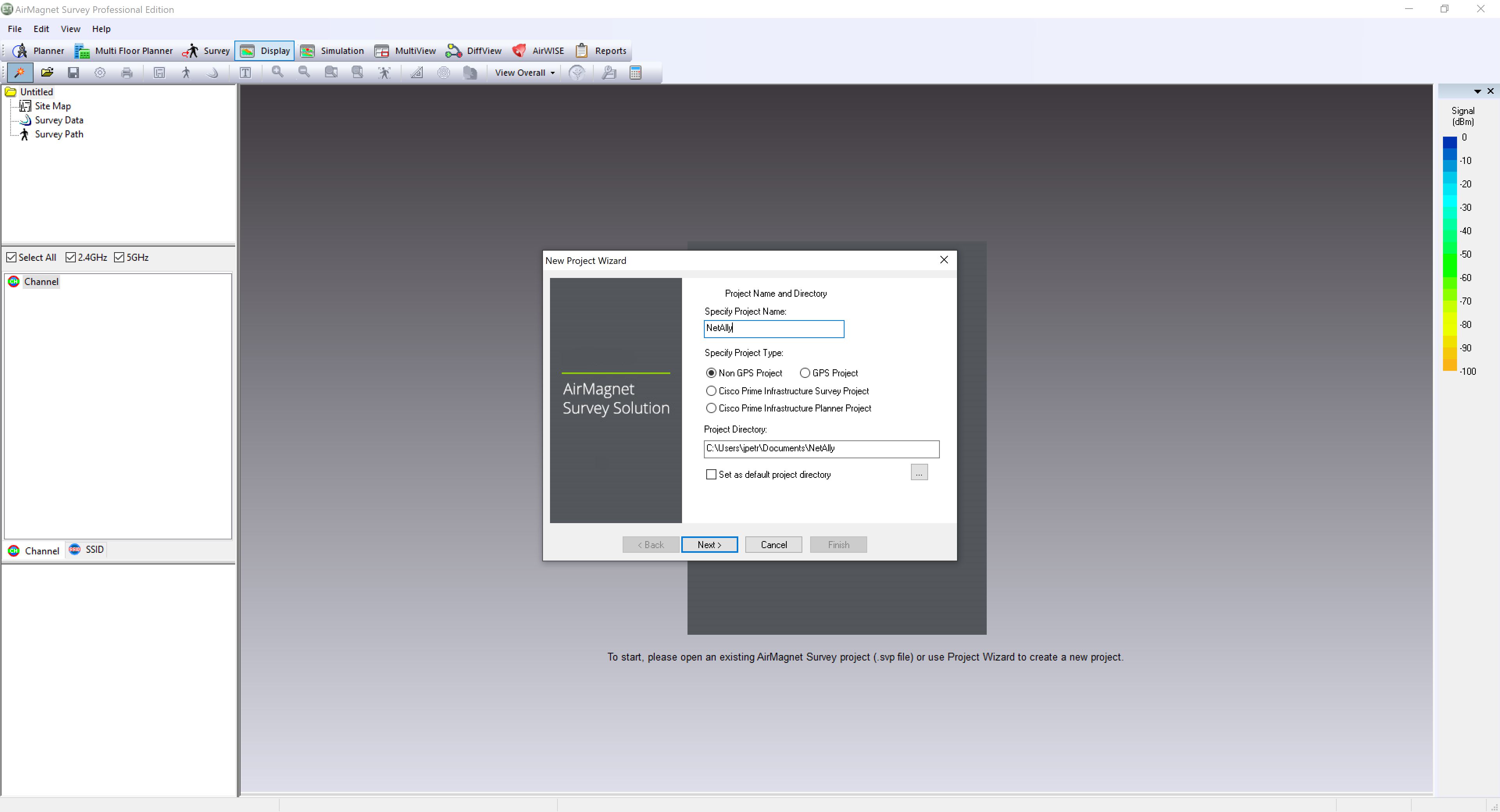 NetAlly AirMagnet Survey PRO