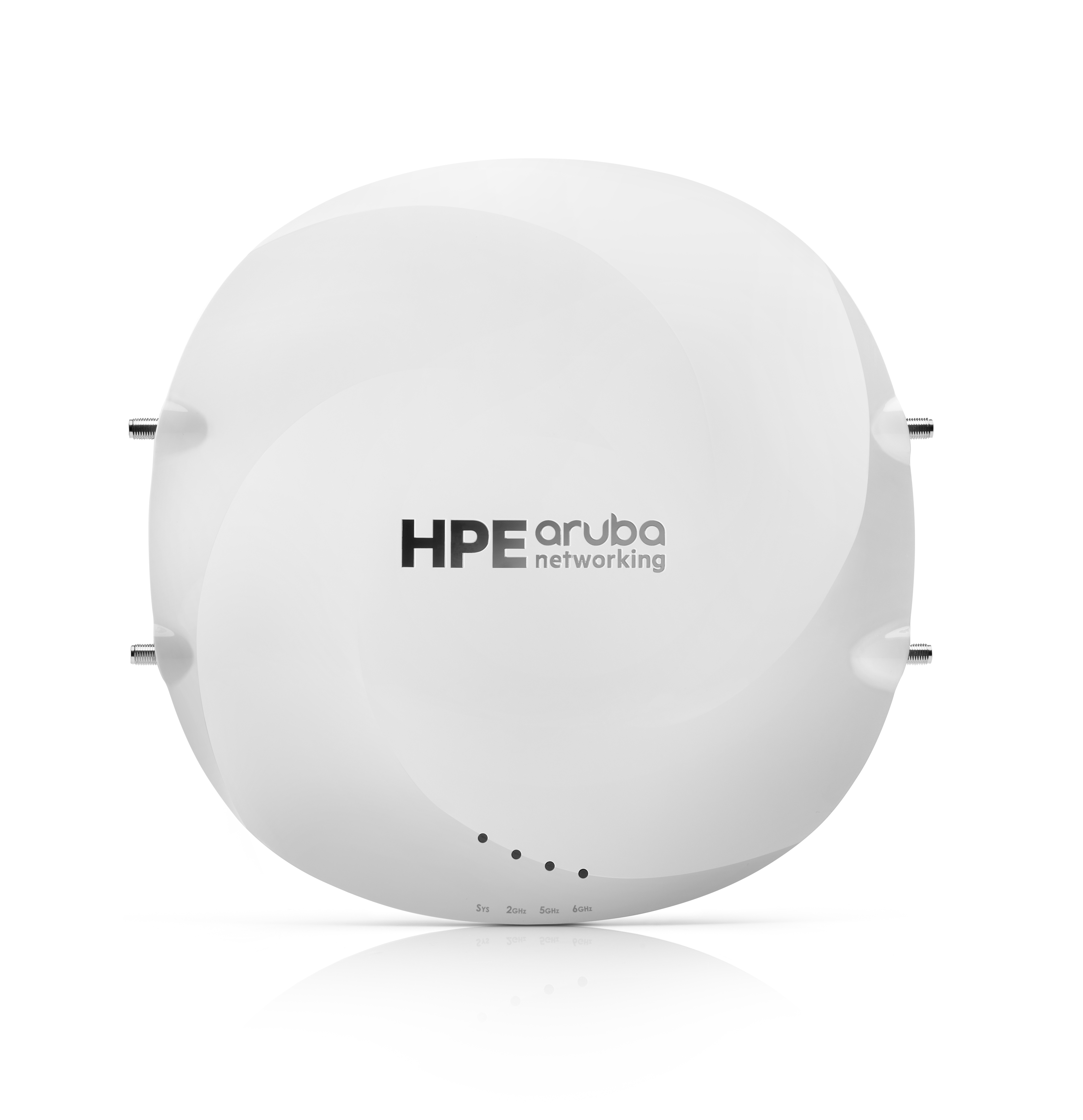 HPE Aruba Networking AP-634 Tri-radio 2x2:2 Wi-Fi 6E External Antennas Campus AP (S1G49A)