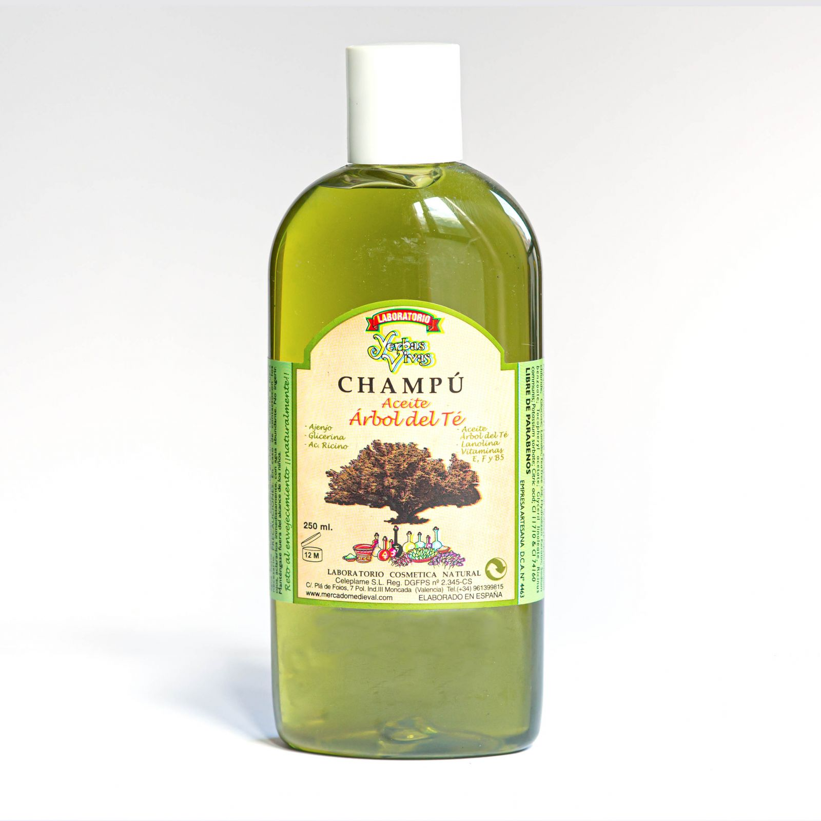 Champú Aceite Árbol del Té