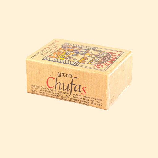 Jabón artesano de chufas