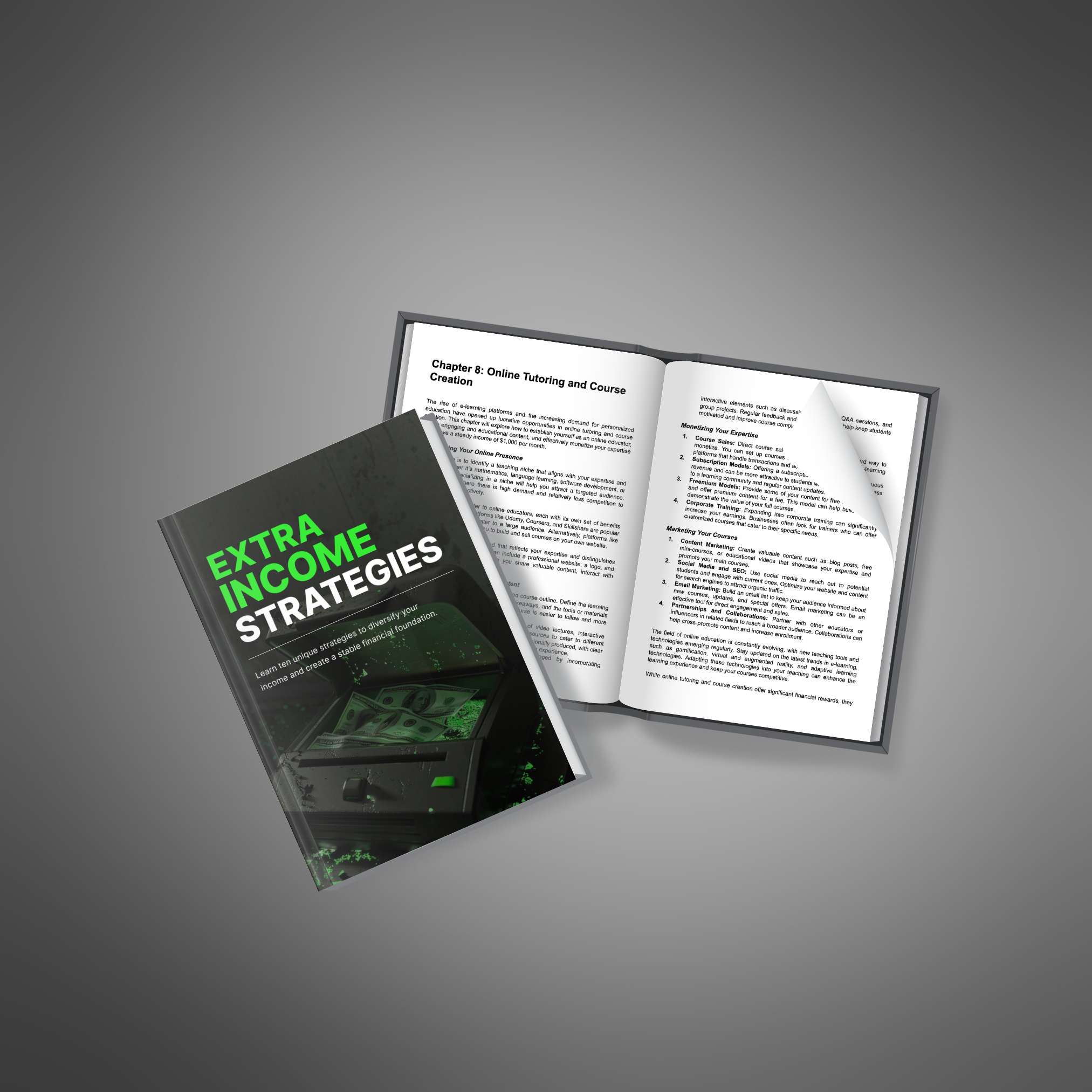 Extra Income Strategies eBook and Checklist
