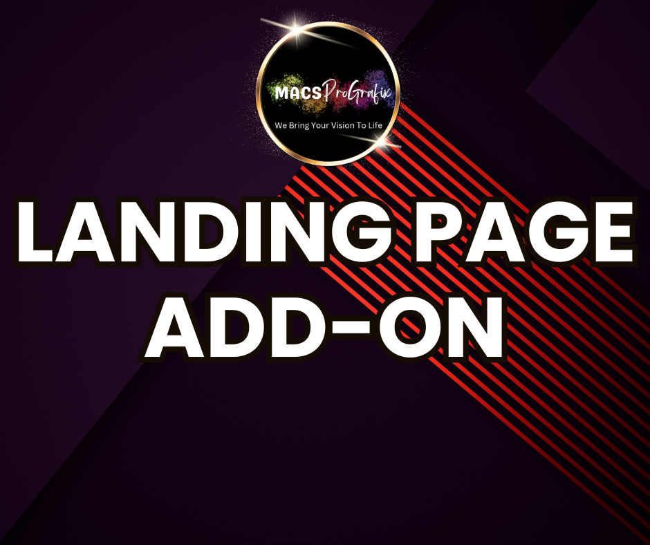 Landing Page Add-On Pricing