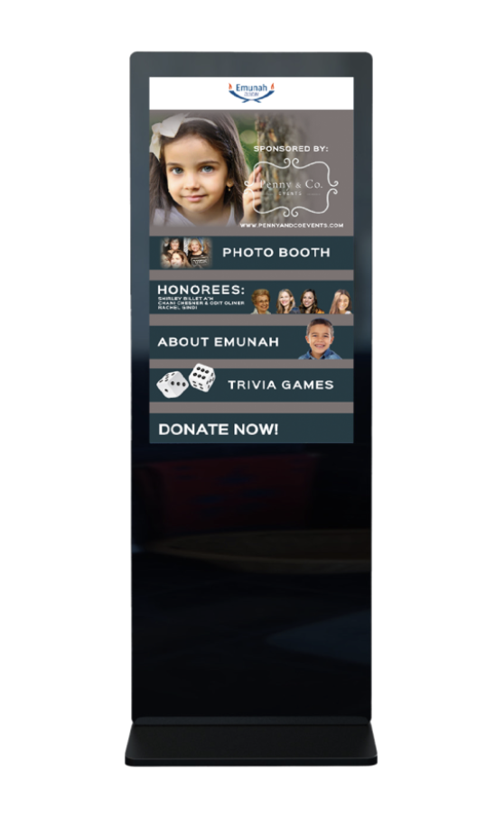 Interactive Standup Kiosk- 43"