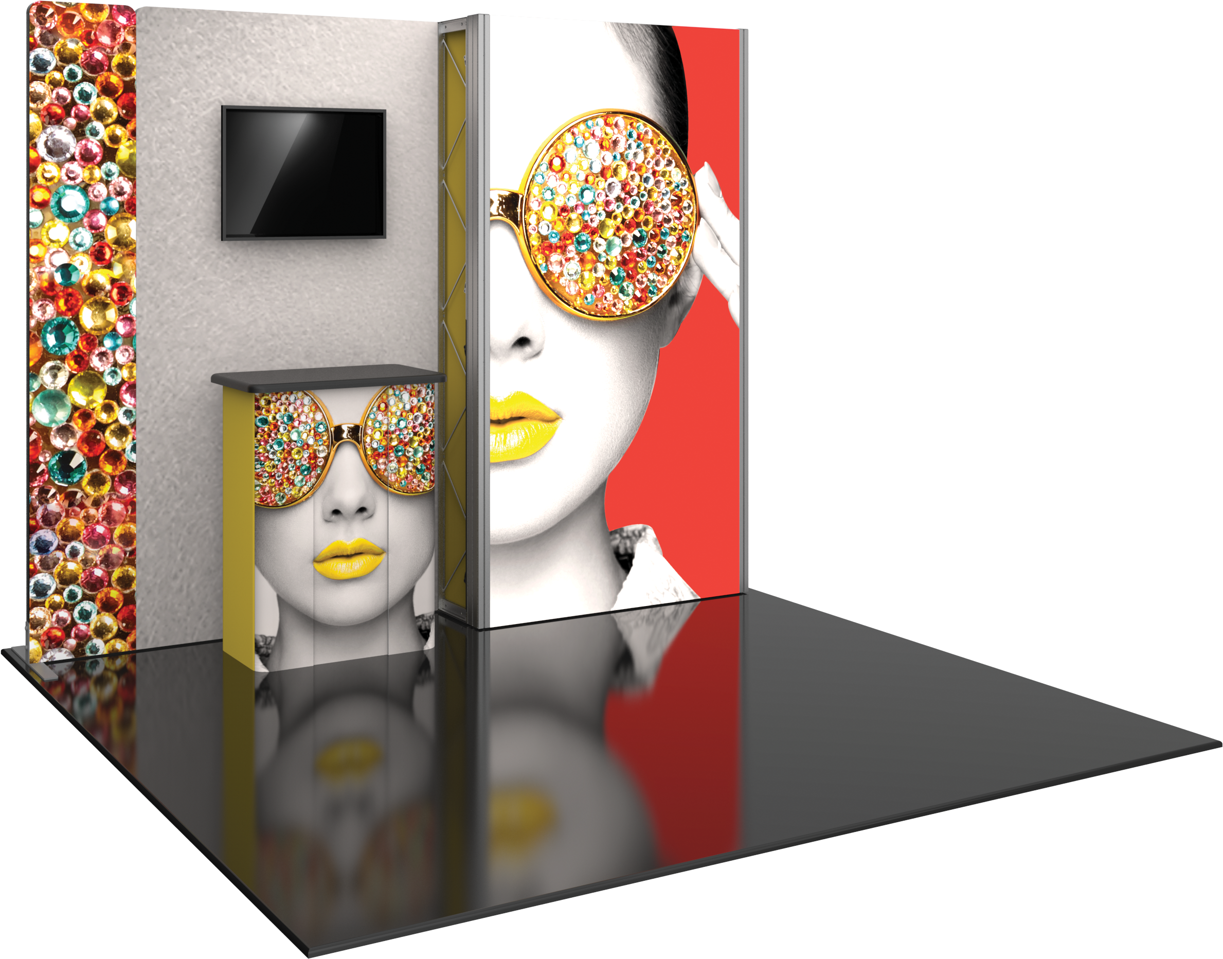 Vector Frame Master 10ft Modular Backwall
