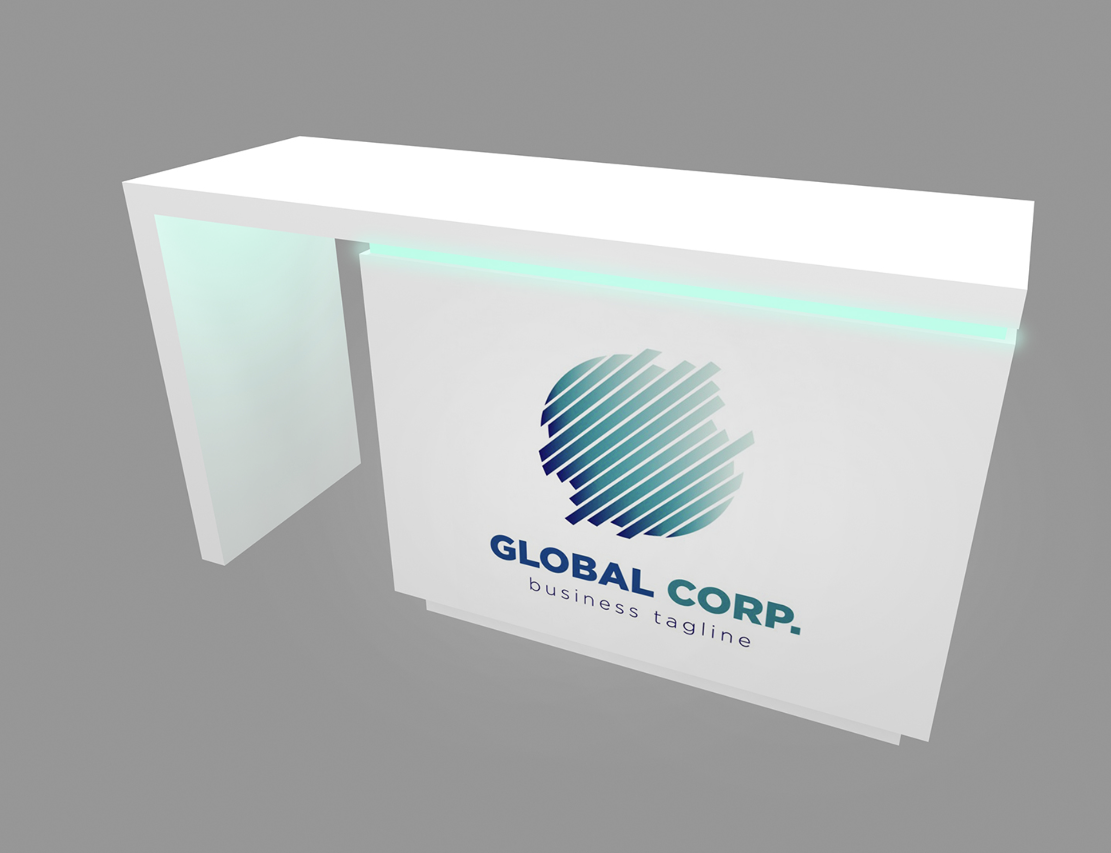 Waterfall Reception Counter