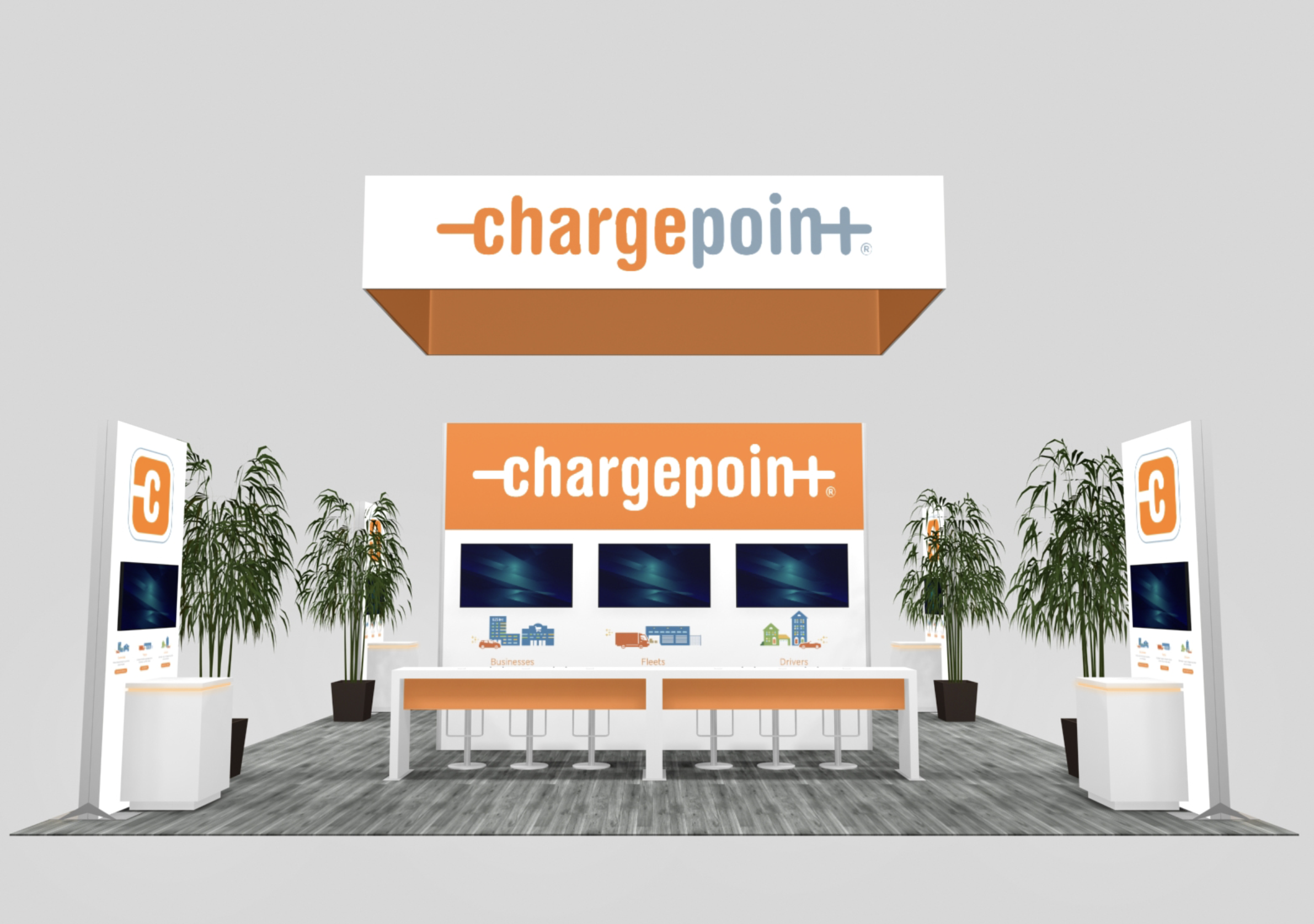 Flexible Island Exhibit Rental