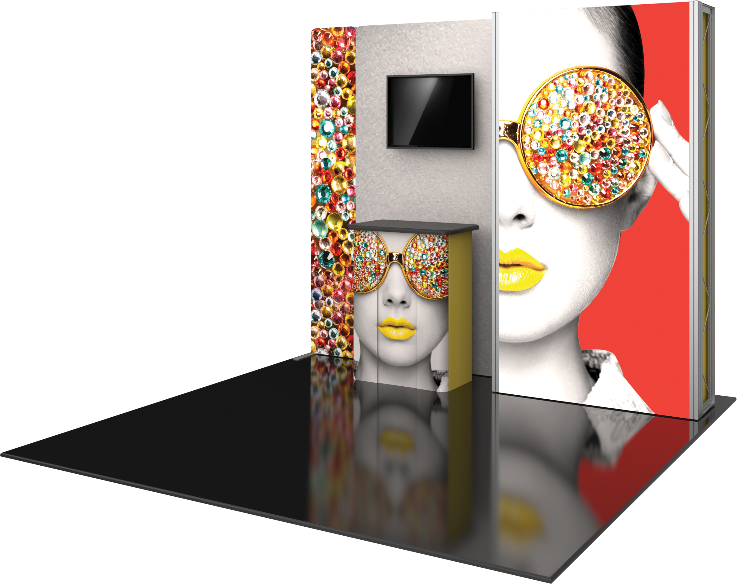 Vector Frame Master 10ft Modular Backwall