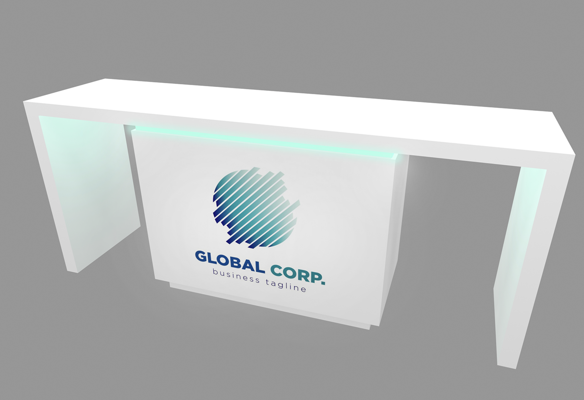 Waterfall Reception Counter