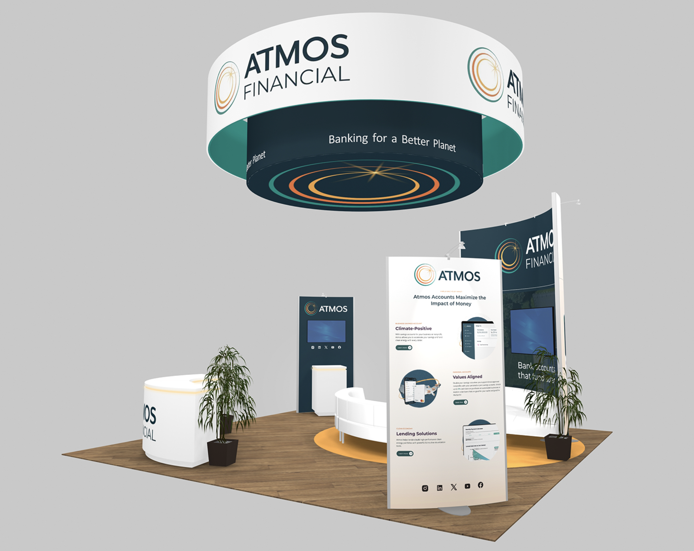 Hybrid Trade Show Island