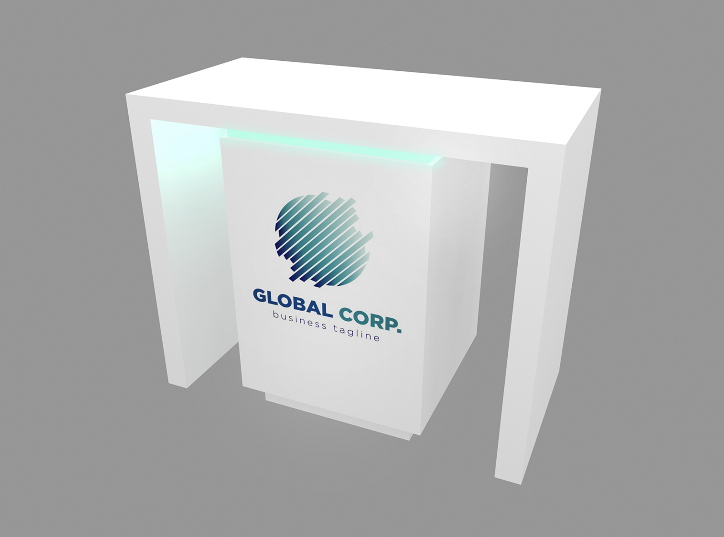 Waterfall Reception Counter