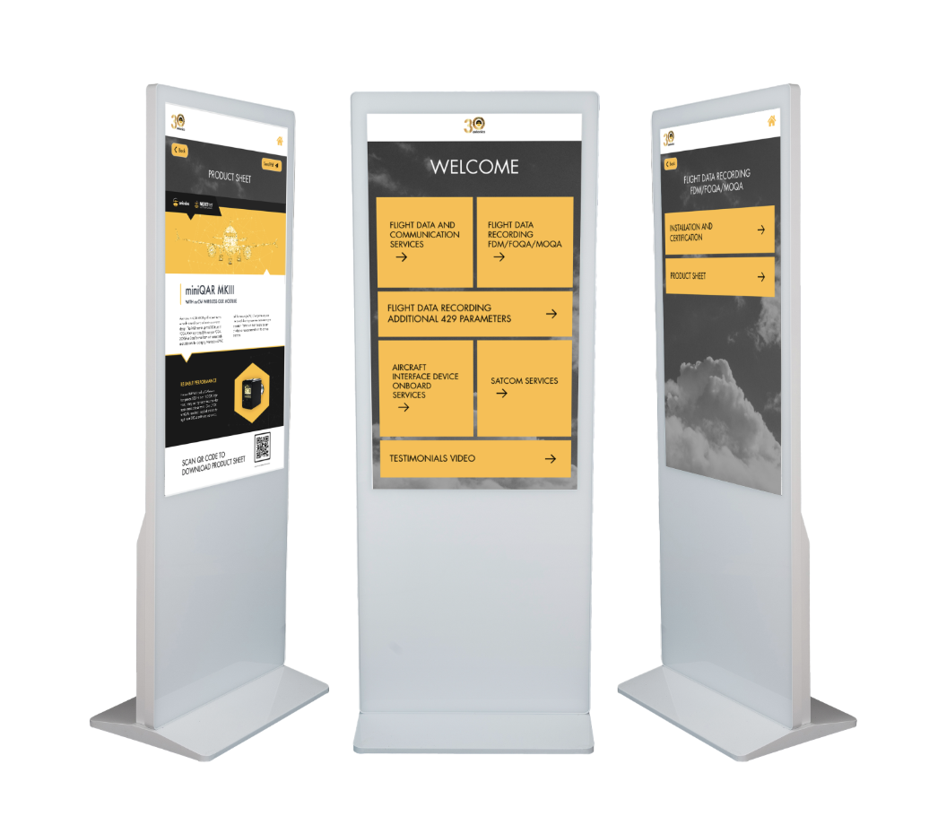 Interactive Standup Kiosk- 43"