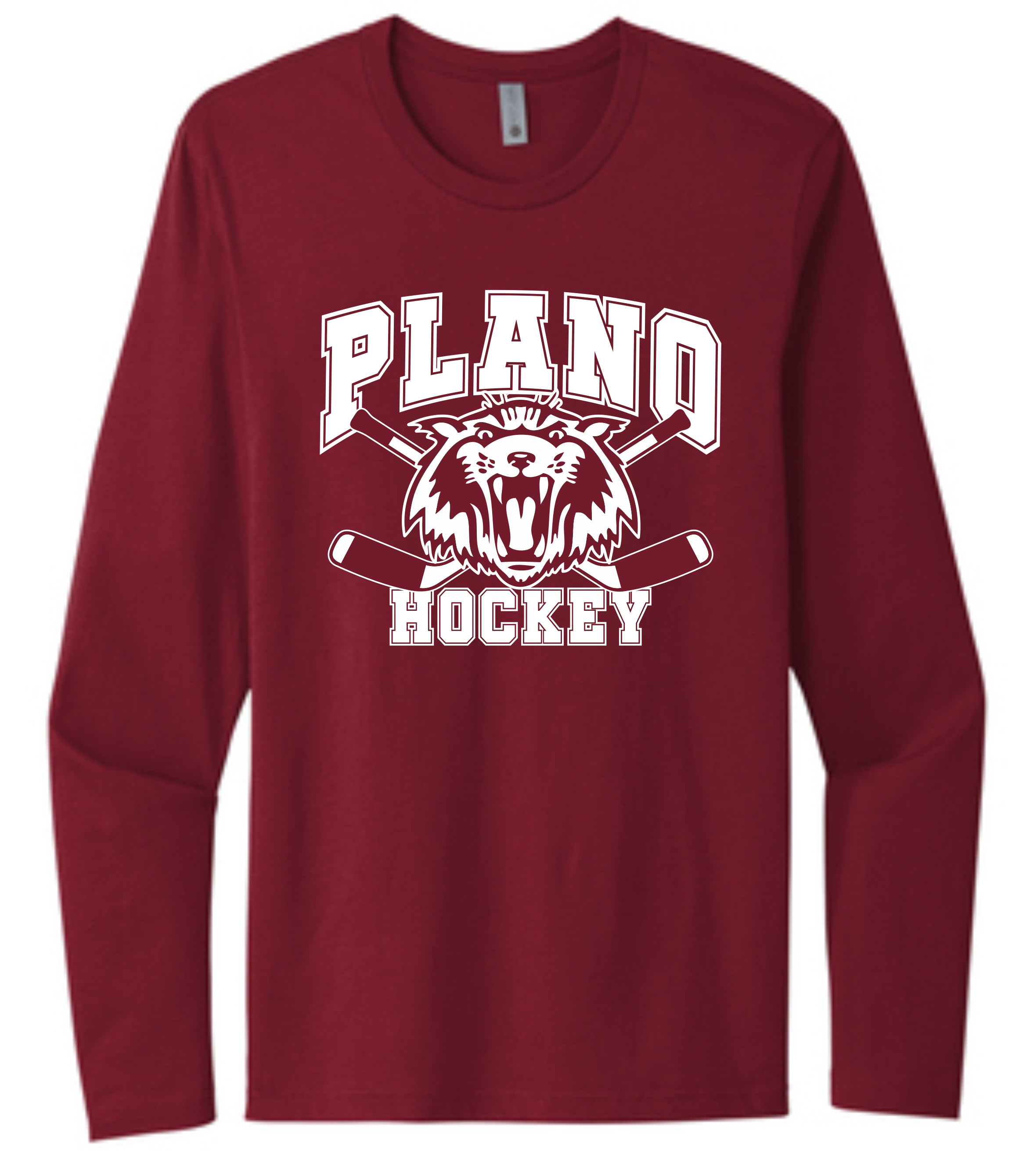 Plano Hockey Crossing Sticks Long Sleeve T-Shirt