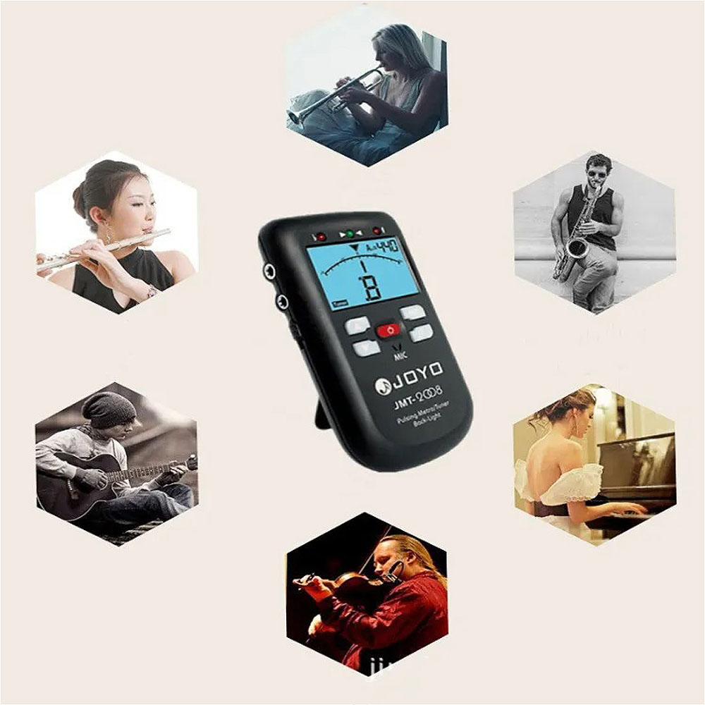 Joyo JMT-2008 Pulsierender chromatischer Metro-Tuner