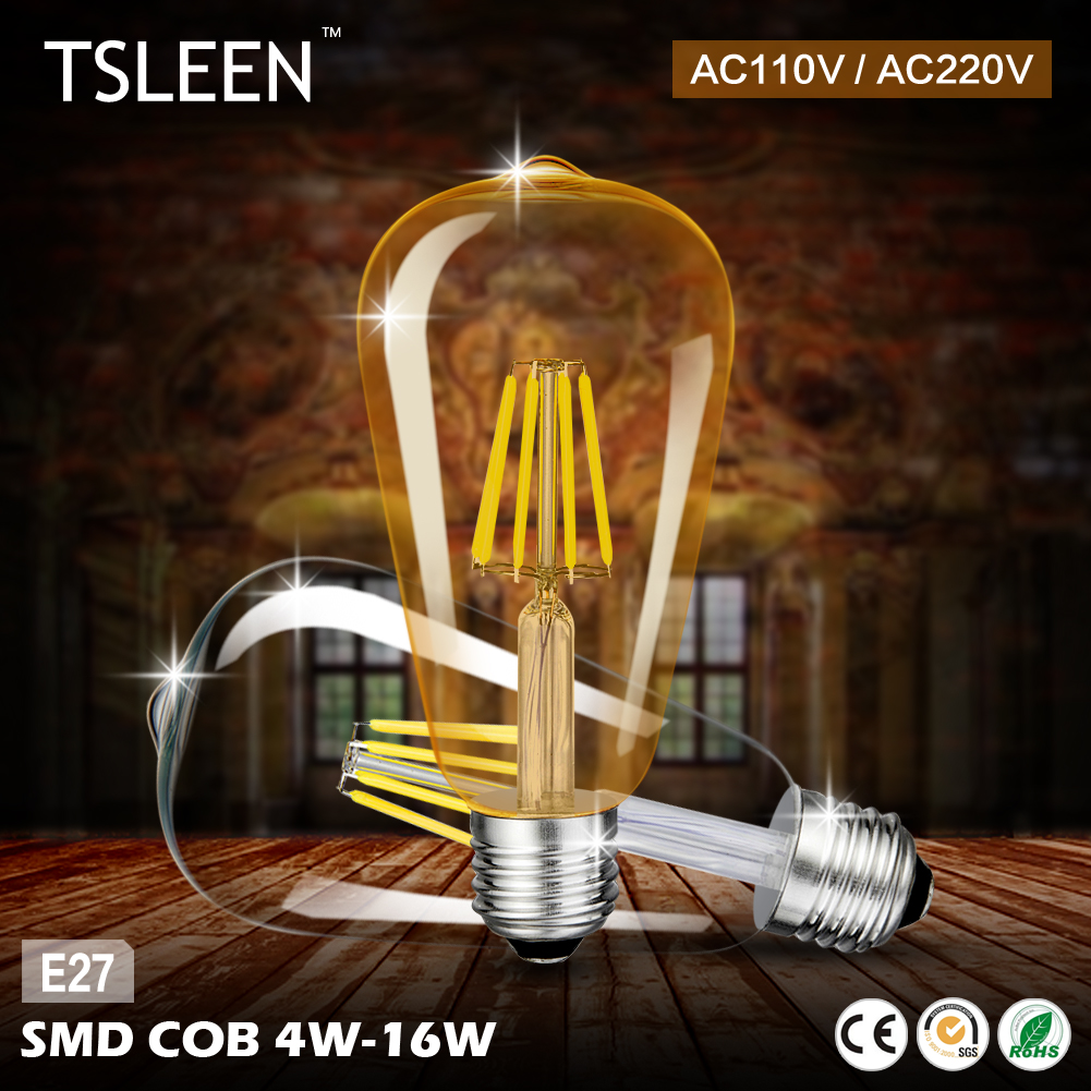 Vintage Edison LED Glühbirne E27