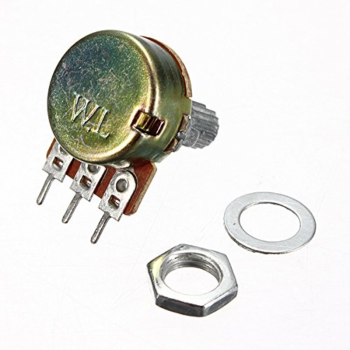 3 Pins Toepfe Rotary Einstellbare Stelle Taper Potentiometer B10K