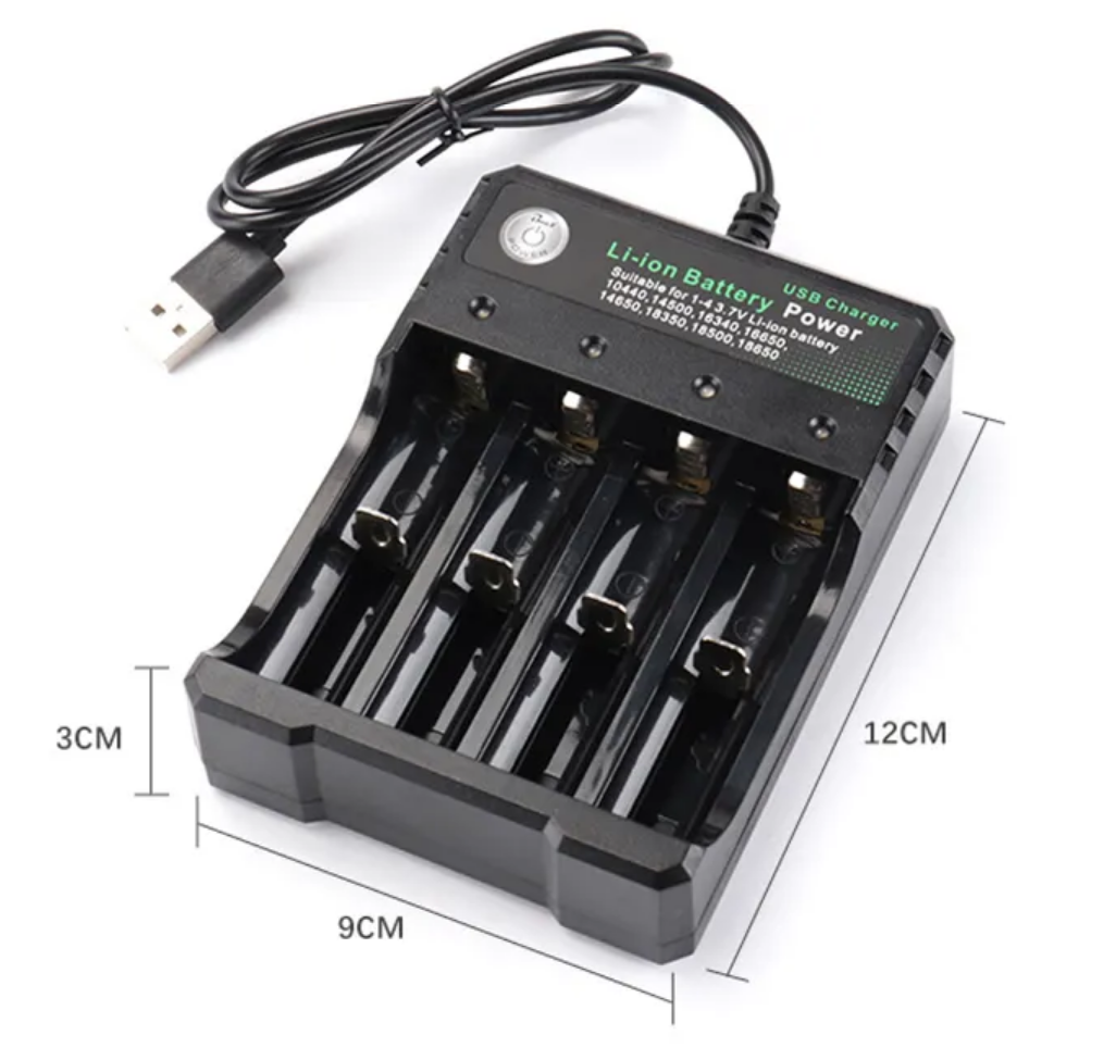 Intelligente USB-Schnellladegeräte mit 4 Steckplätzen