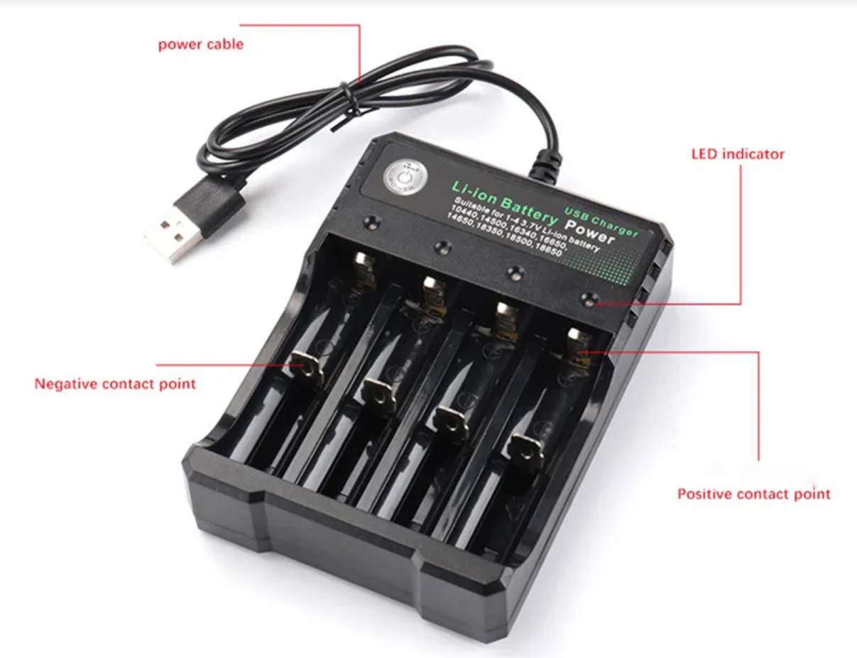 Intelligente USB-Schnellladegeräte mit 4 Steckplätzen