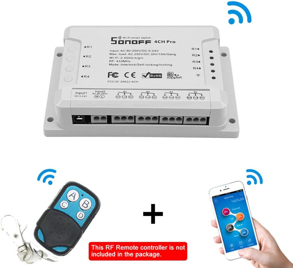 Sonoff 4CH R2 Pro R2 Smart Wifi Switch