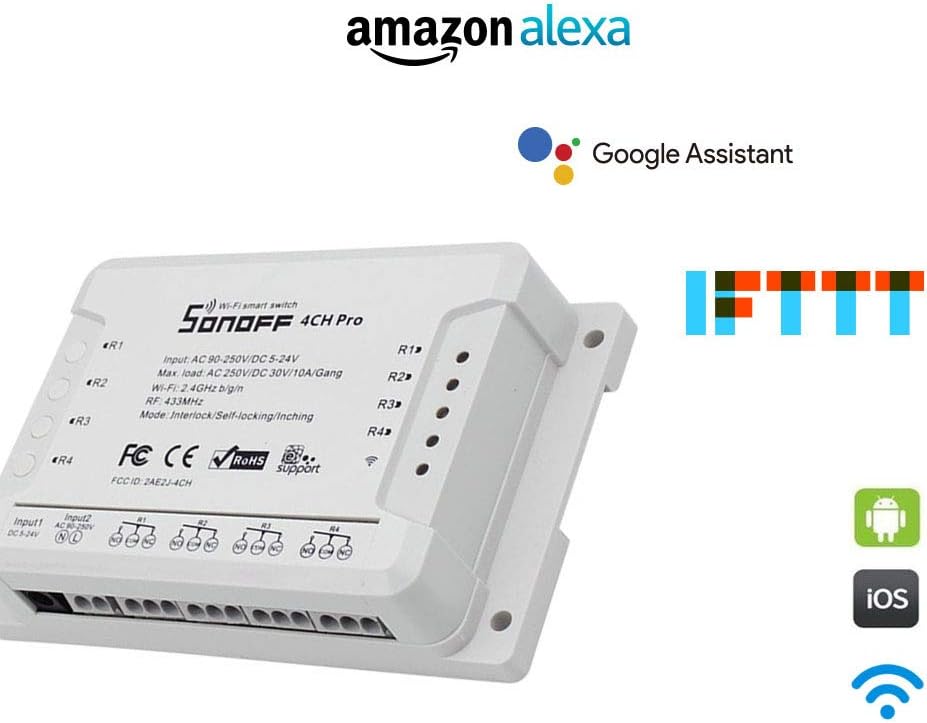 Sonoff 4CH R2 Pro R2 Smart Wifi Switch