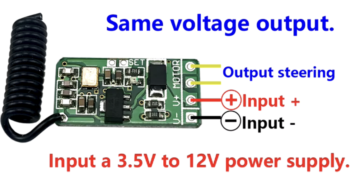 Remote control switch 433mhz