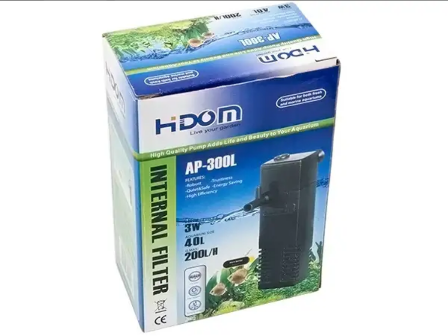 Filter für aquarium 100L