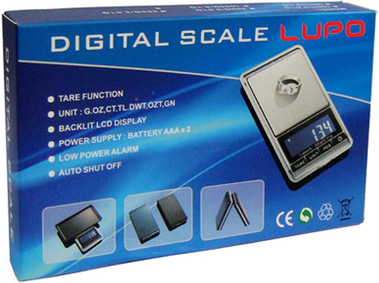 LUPO Digital Taschenwaage