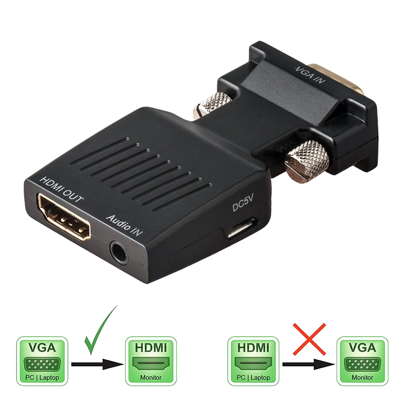 VGA zu HDMI Converter