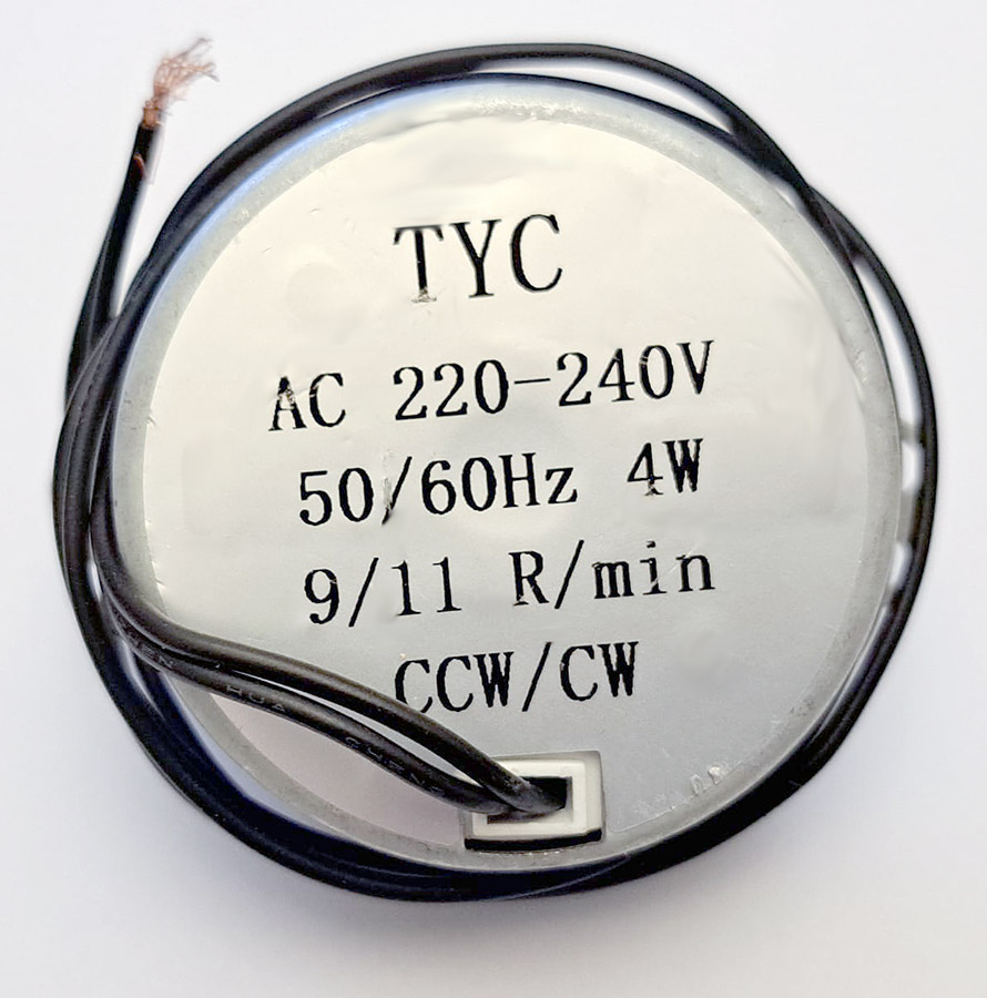 Synchronous Geared Motor CW/CCW 