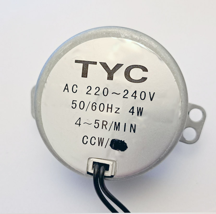 Synchronous Geared Motor CW/CCW 