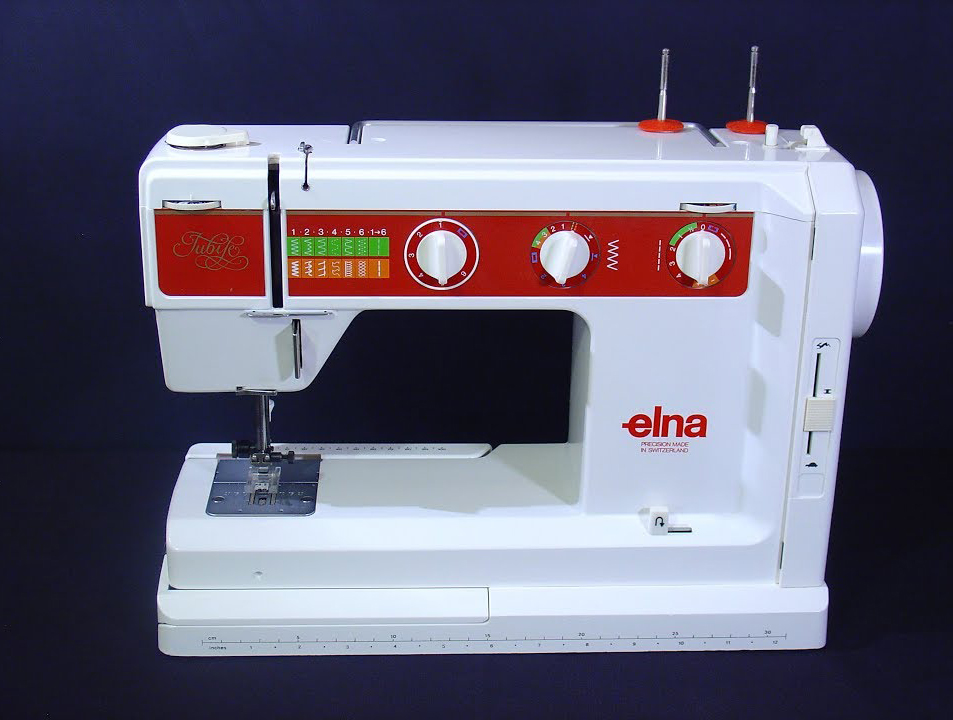 Glühbirnenwechsel bei alten Nähmaschinen