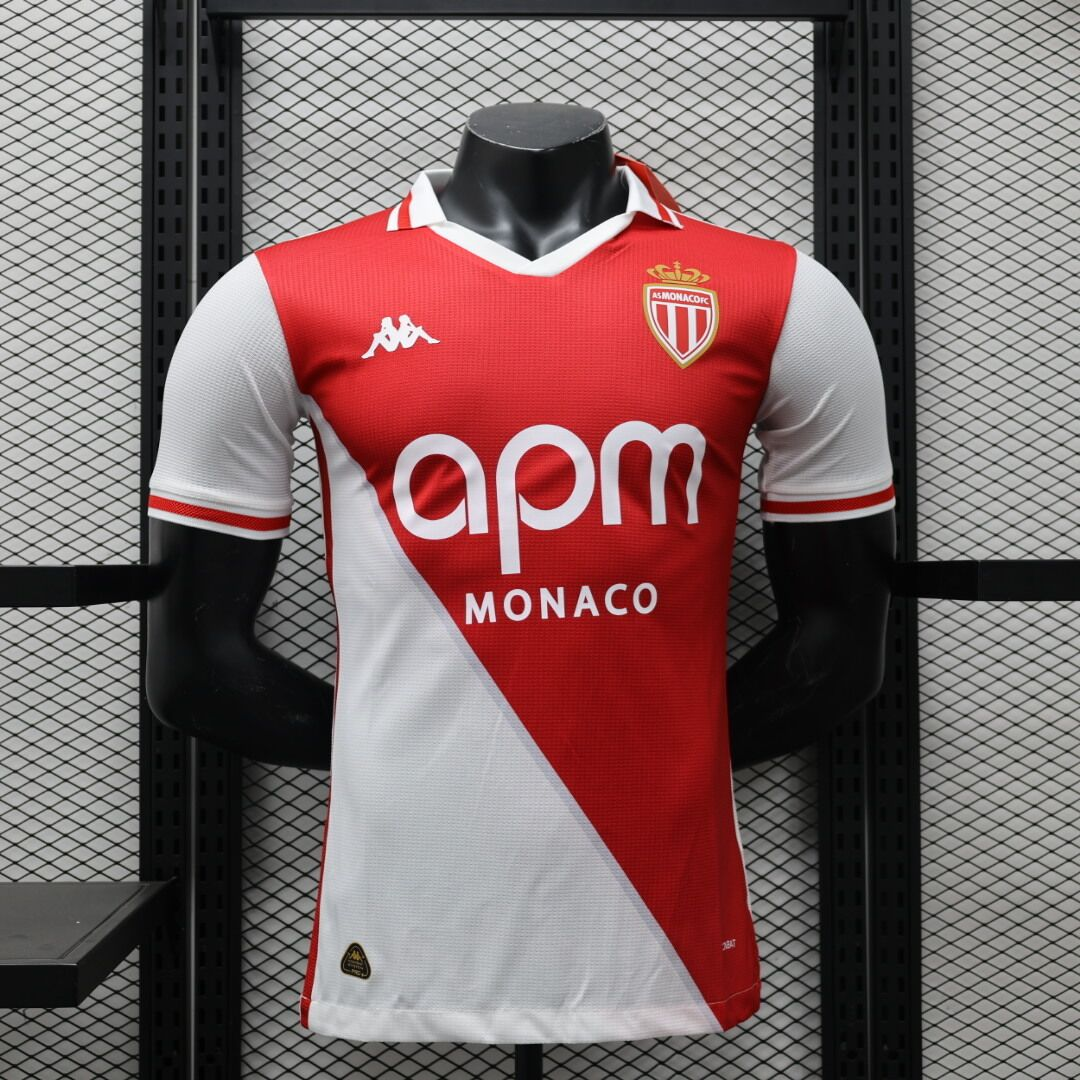 Maillot Domicile Monaco 2024/2025 Players Version