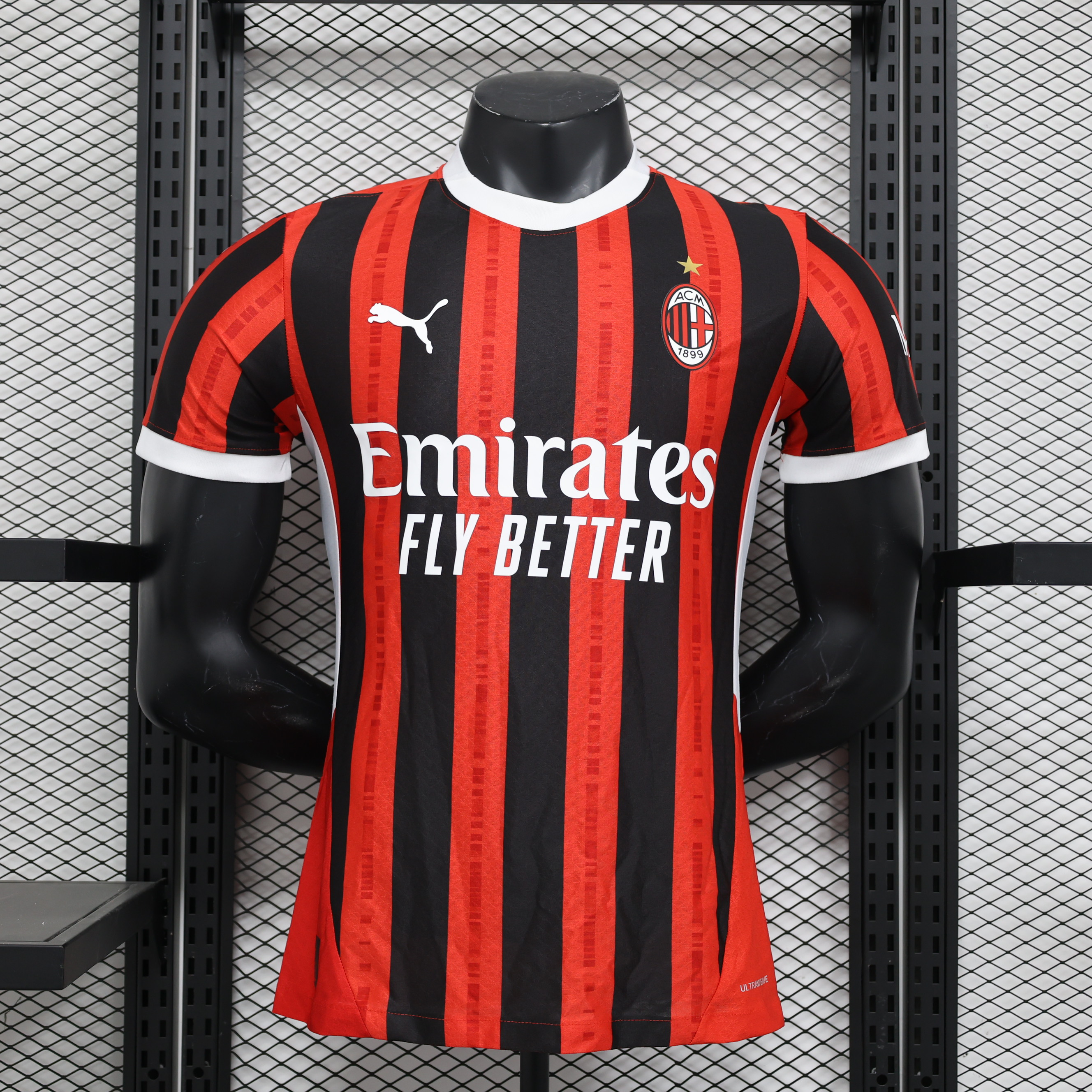 Maillot Domicile AC MILAN 2024/2025 Players Version